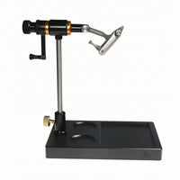 Rotary Fly Tying Vise Weighted Base Fishing Tool Metal