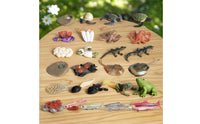 Easy-to-Clean Educational Toy Hand-Painted Animal Figurine Realistic Animal Miniature Plastic for Children, Toddlers, Collectors, Classroom, School Projects, Shelf Display