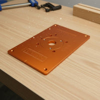 Router Table Insert Plate DIY Modification Router Insert Plate Centering Hole