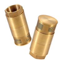 Foot Valve with Strainer Screen Non-Return Foot Valve with Strainer Unidirectional for Plumbers, Contractors