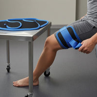 Black and Blue Leg Lifting Strap Mesh-Like Thigh Support Strap Woven Leg Lift Loop Breathable