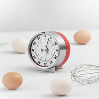 No Batteries Required Stainless Steel Egg-Cooking Timer Timer Battery-Battery-Less Kitchen Timer Loud Alarm Time Management Tool Easy to Use for Baking