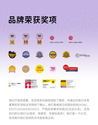德国KK口袋推车婴儿推车儿童遛娃神器可登机可折叠大童宝宝景观车 酷酷灰-半躺版+扶手+护裆带