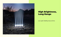 Waterproof LED car grille light