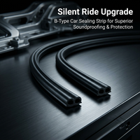 Car Door Seal Strip Rubber Sealing Strip for Most SUVs Sedans, Soundproof Noise  #variant:5 meters