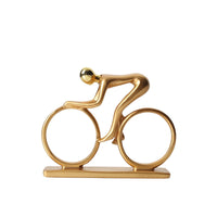 Cyclist Figurine Freestanding Bike Figurine Decorative for Living Room