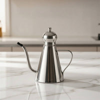 Oil Pot Stainless Steel Oil Pot with Lid Dripping  Cruet for Dining Table