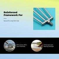 Stainless steel aquatic grab tool