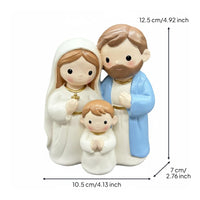 Holy Family Statue Gift Idea Holy Family Figurine Collectible for Easter