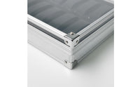 12 Compartment Watch Box Spacious Compartments Aluminum Watch Case Individual Item Storage Debris-Resistant Scuff Protection