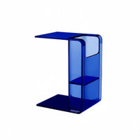 Rolling C-Table Mobile with casters Nightstand Modern Aesthetic for Young Adults