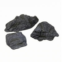 3 Pieces Artificial Landscape Rock Irregular Faux Stone Ornament Lightweight Garden Decor