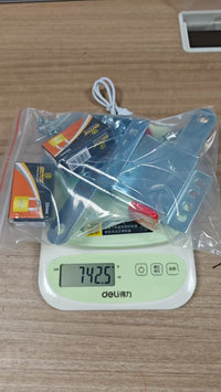 车库门锁（带自攻螺丝的内置死锁），适用于大多数车库门