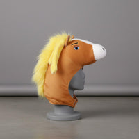 Fuzzy Horse Head Hat Photo Prop Funny Creature Costume Hat for Party