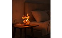 Dragon-Adorned Pumpkin Halloween Pumpkin Figurine with Dragon Decorative for Desk