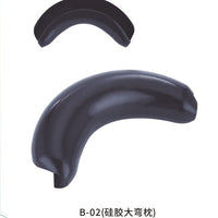 Salon Shampoo Bed Neck Pillow - Thai Fiberglass, Soft Silicone, Modern Minimalist Style