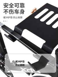 ESLNF自行车挂架墙壁式停车架山地公路车室内挂钩单车上墙收纳架
