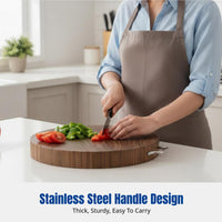 Ironwood Chopping Board, Durable Wood, Kitchen Cutting Board, Thickened, Crack Resistant