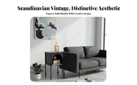 Narrow Ribbon-Form Stand Nordic design Nightstand adaptable Use for Living Room