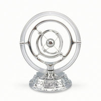Desktop Ornament with USB Cable Metallized Celestial Ornament Continuous Motion Motion Science for Art Lovers