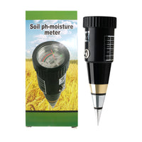 High-Precision 2-in-1 Soil Tester pH Meter Moisture Meter for Orchards, Nurseries, Flowers, Soil EC Tester