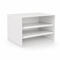 Storage Cabinet with Trays Multi-Layer Furniture Compact for Desk