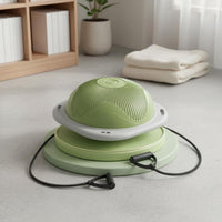 Non-Slip Surface Mind-Body Half Ball Soft Rebound Half Balance Ball Heavy Duty Balance Dome Coach Odorless Material for Home Gym