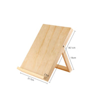 Foldable Wooden Easel Desktop Adjustable Drawing Board Angled for Sketching