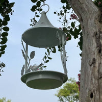 Hanging Bird Feeder Decorative Design Garden Decor Heavy Duty for Balcony