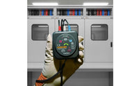 Non-Touchless Phase Meter Portable Design 3-Phase Rotation Tester LED and Acoustic Indicator Indication Electrical Test Equipment for Electricians