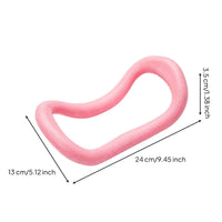 One-Piece Pilates Hoop Ergonomic Fitness Hoop Thickened Lightweight for Yogis