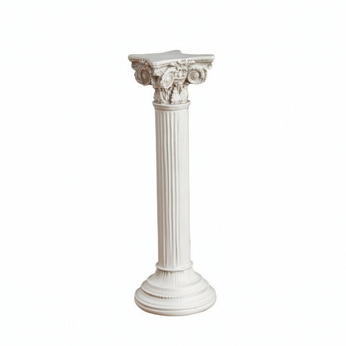 Column Candle Holder Roman-Style Candle Holder with Pedestal Base for Weddings