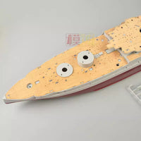Wooden Deck with Anchor Chain for Trumpeter 03701 Model Ship 1/200