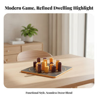 Portable Wooden Strategy Game