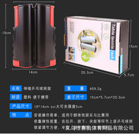 批发彩盒装乒乓球网架便携式网架伸缩网架2米自由伸缩乒乓球比赛