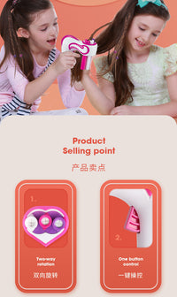DIY编发器女孩玩具化妆编头发辫子机饰品儿童套装手工梳妆玩具