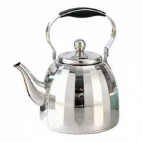 Multi-Functional Stovetop Teapot with Infuser Quick Boiling Large Capacity Tea Pot Stainless Steel Kettle for Hotel, Restaurant, Outdoor, Home Kitchen