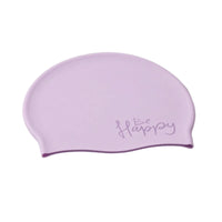 Long Hair Swim Cap with Ear Covers Waterproof Silicone Swim Cap Snug Fit Headwear Comfortable for Women, Swimmers, Lap Training, Swimming Pool