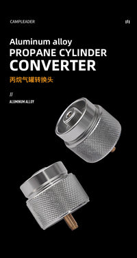 MAPP Gas Adapter Converter for Propane Tanks, Outdoor Stove Accessory