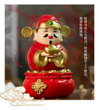 2026 Solar-Powered Swinging God of Wealth Desk Ornament