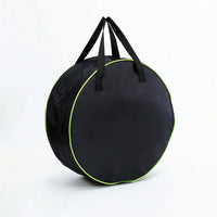 Oxford Cloth Bag with Handles Portable Round Storage Bag Foldable for Tradespeople