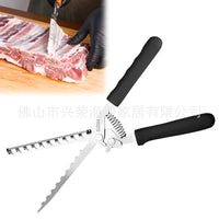 304 Stainless Steel Rib Membrane Remover for BBQ