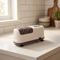 Automatic Electric Honing Device Safe Honing Device with Three Slots Fast Professional for Kitchen