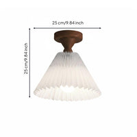Semi-Flush Mount Light Nordic Design Indoor Lighting for Hallway, Balcony