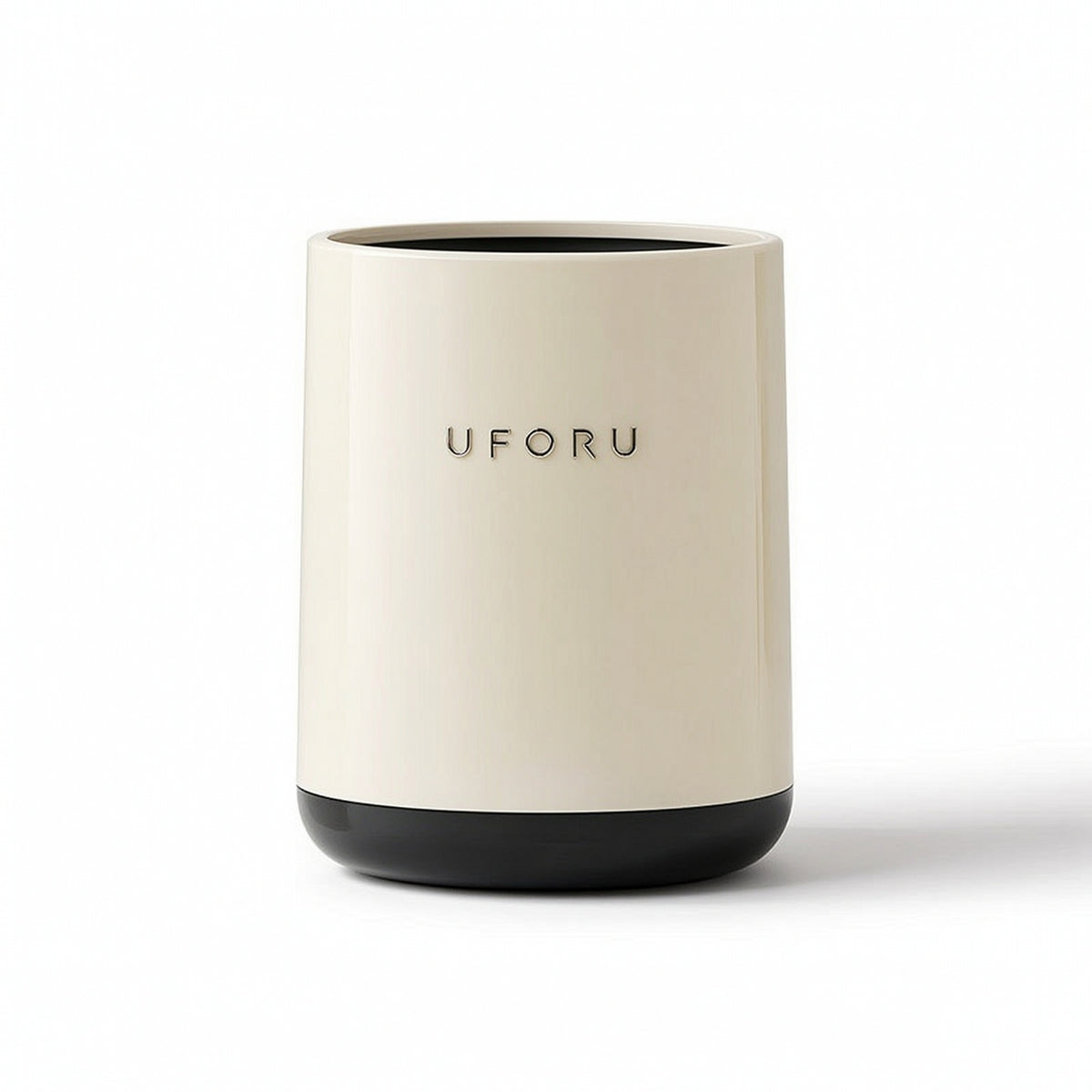 Plastic Trash Bin Minimalist Waste Container Easy to Clean for Bedroom, Office
