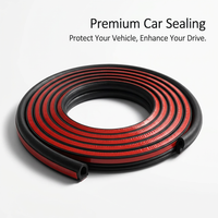 Car Door Soundproofing Seal Strip, Car Door Seal Automotive, Car Door Seal Preve #variant:Water Channel Small D-Type