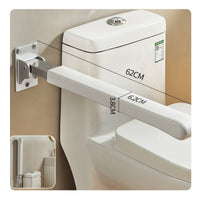 Folding Bathroom Grab Bar Space Saving Stainless Steel Support Rail Heavy Duty