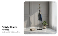 Sculptural Coat Rack Italian Luxury Aesthetic Garment Stand unrestrictedstanding for Men