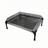 Elevated Pet Bed off the Floor Raised Edge Pet Bed Low-Height
