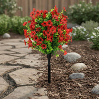 Flower Stake Easy to Place Artificial Stake No Effortless Garden Decor for Yard, Balcony